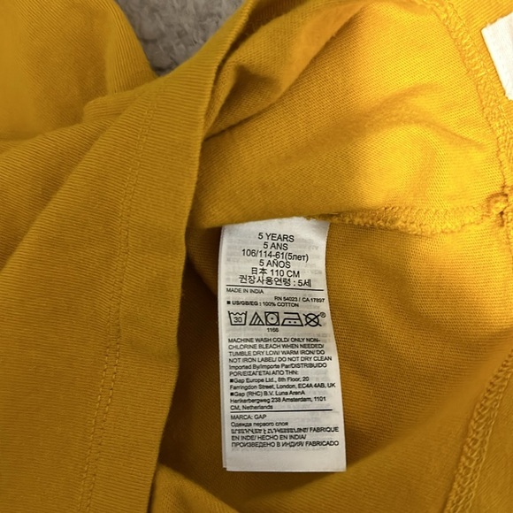 Gap yellow/gold polo - Picture 4 of 4
